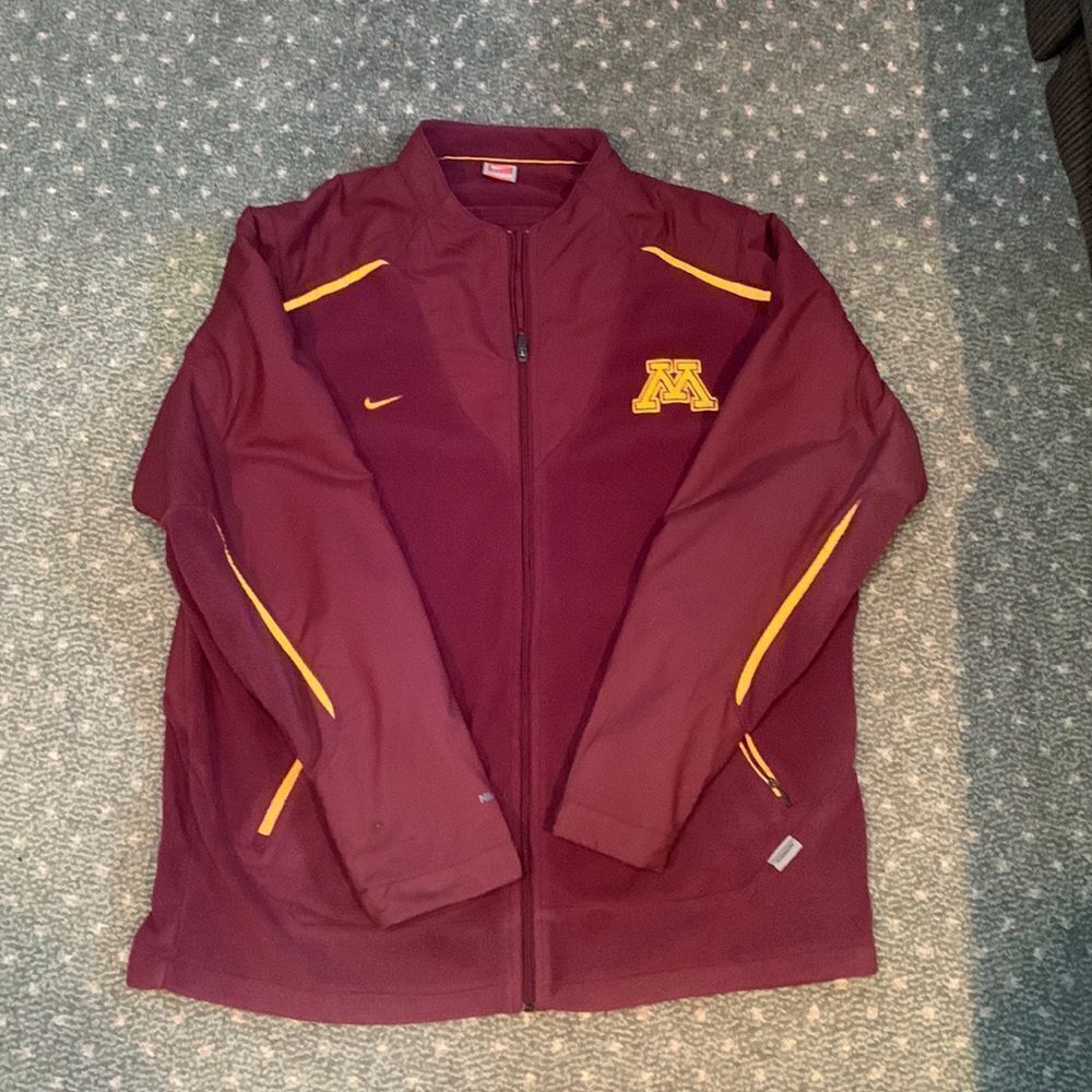 Vintage Nike Minnesota Full Zip Half Fleece jacket - Picture 1 of 5